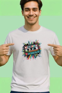 Tricou Caseta Underground Stil Retro, Copii | Dama | Barbat - Img 2