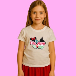 Tricou Castel Disney Crăciun Cu Globuri, din bumbac 100%, tricou alb, Copii | Dama | Barbat