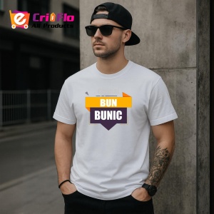 Tricou Cel Mai Bun Bunic Din Lume V4, din bumbac 100%, tricou alb, Dama | Barbat - Img 3