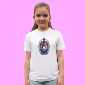 Tricou Chitara Americana Steag USA, Copii | Dama | Barbat - Img 3