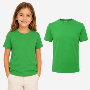 Tricou copii 100% bumbac,pentru fete și băieți 160 gm/², 32 nuanțe, mărimi 4–12 ani - Img 30