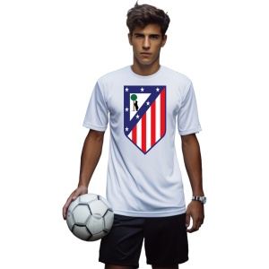 Tricou copii Atletico Madrid din bumbac 100% - Img 6