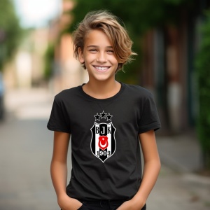 Tricou copii Besiktas JK din bumbac 100% - Img 6