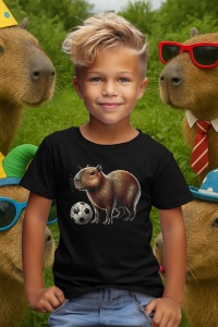 Tricou copii Capybara - fotbalist - Img 5