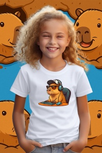 Tricou copii Capybara - Gamer 2 - Img 2