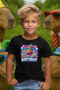 Tricou copii Capybara - It's my birthday - Img 5