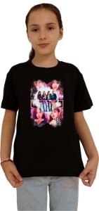 Tricou copii cu formatia BLACKPINK 12 , din bumbac 100% - Img 2