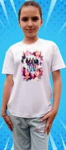 Tricou copii cu formatia BLACKPINK 12 , din bumbac 100% - Img 7