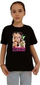 Tricou copii cu formatia BLACKPINK JENNIE , din bumbac 100%