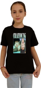 Tricou copii cu formatia CHAEYOUNG 2 , din bumbac 100% - Img 2