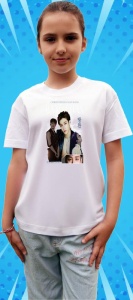 Tricou copii cu formatia CHRISTOPHER CHAN BANG BANG CHAN , din bumbac 100% - Img 7