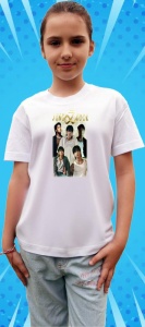 Tricou copii cu formatia JUNG KOOK , din bumbac 100%