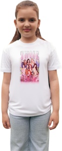 Tricou copii cu formatia TWICE , din bumbac 100% - Img 3