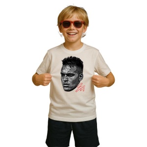 Tricou Copii cu Fotbalistul Lautaro Martinez Inter Milano - Img 2