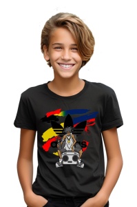 Tricou copii din bumbac 100% Rap Music Lover, cu imprimeu pentru copii, îmbrăcăminte confortabilă, modă copii, cadou ideal - Img 2