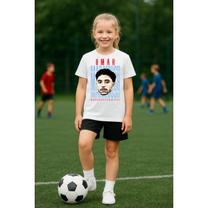 Tricou Copii din bumbac cu fotbalistul Omar Khaled Mohamed Marmoush-Eintracht Frankfurt - Img 8
