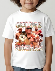 Tricou copii - Goerge Foreman - modă, stil, unic, trendy, calitate