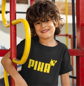 Tricou copii haios personalizat - Pika - din bumbac, personalizat - Cadou - Img 2