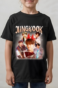 Tricou copii - JungKook - KPOP, stil, muzică, idol, cultură, pop, trendy, grup, fanbase, Korea