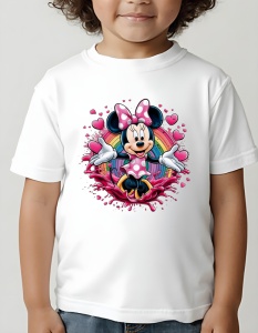 Tricou copii - Rainbow Minnie