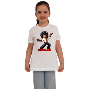 Tricou Copii Roblox Fugarul De Graffiti din bumbac 100% - Img 3