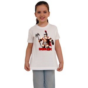 Tricou Copii Roblox Gladiatorul Lamei din bumbac 100% - Img 2