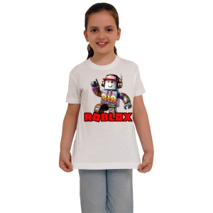Tricou Copii Roblox Graffiti Rider din bumbac 100% - Img 3