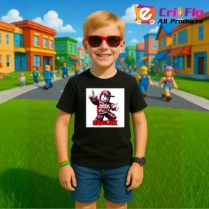 Tricou Copii Roblox Hackerul Secret din bumbac 100%