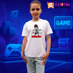 Tricou Copii Roblox Omul Tort din bumbac 100% - Img 7