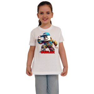 Tricou Copii Roblox Piratul Intunecat New din bumbac 100% - Img 3