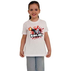 Tricou Copii Roblox Rockstarul din bumbac 100% - Img 3