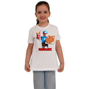 Tricou Copii Roblox Strikerul Retro din bumbac 100% - Img 3