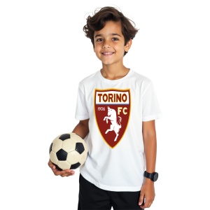 Tricou copii Torino FC din bumbac 100% - Img 3