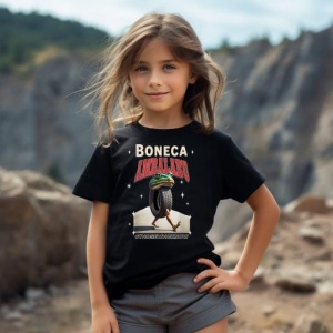 Tricou Copii Tralalelo Tra la la Boneca Ambalabu Italian Brainrot Meme Frog with Feet Bootleg T-Shirt - Img 4