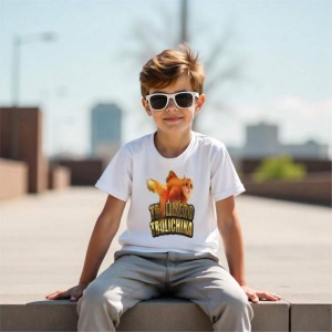 Tricou Copii Tralalelo Tra la la Boneca Ambalubu Funny Italian Brainrot Meme Humor Gen Z T-Shirt - Img 4