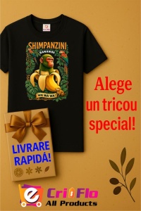 Tricou Copii Tralalelo Tra la la Shimpanzini Bananini Italian Brainrot Chimpanzee and Banana T-Shirt - Img 6