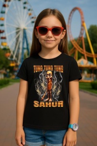 Tricou Copii Tralalelo Tra la la Tung Tung Tung Sahur T-Shirt
