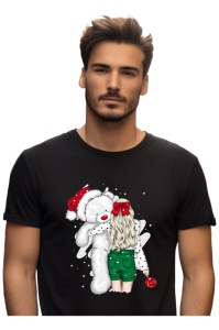 Tricou Craciun Barbat - Christmas Bear