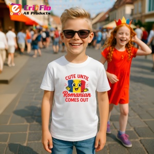 Tricou Cute unitil Romanian Comes Out |Colectia Tricouri Romania - Img 8