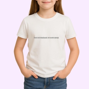 Tricou Daca Ma Deplasez Fac Acest Lucru Incet Amuzant, din bumbac 100% , tricou alb pentru Copii | Dama | Barbat - Img 2