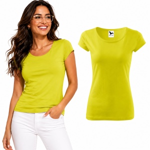 Tricou Damă 100% Bumbac Cambrat – Decolteu Rotund, Mâneci Scurte, 25 Culori | XS-2XL - Img 15
