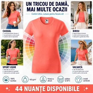 Tricou damă cambrat pentru femei - Img 8
