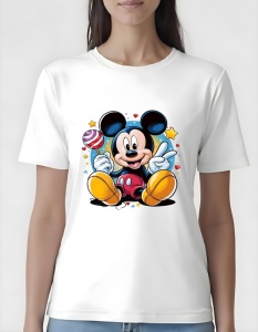 Tricou dama - Candy Mickey