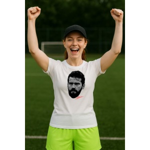 Tricou Dama cu fotbalistul Alisson Becker-Liverpool FC din bumbac 100% - Img 11