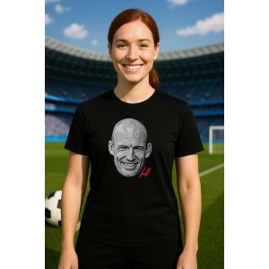 Tricou Dama cu fotbalistul Andrew Robertson-Liverpool FC din bumbac 100% - Img 4