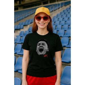 Tricou Dama cu fotbalistul Ollie Watkins Aston Villa din bumbac 100% - Img 2