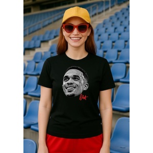 Tricou Dama cu fotbalistul Trent Alexander-Arnold-Liverpool FC din bumbac 100% - Img 2
