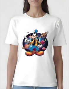 Tricou dama - Goofy Interstellar