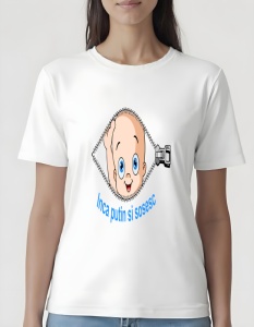 Tricou dama - INCA PUTIN SI SOSESC - Img 2