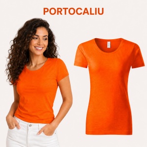 Tricou damă Malfini Gulf 824, 100% bumbac organic, croială cambrată, XS–2XL, 14 culori - Img 20